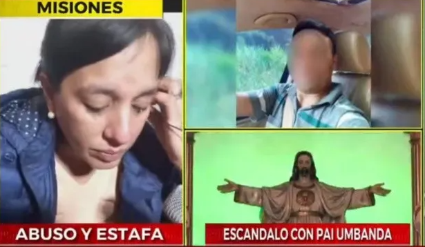 Abuso y estafa: Supuesto “pai umbanda” la manoseaba para “sacarle los espíritus” en Argentina