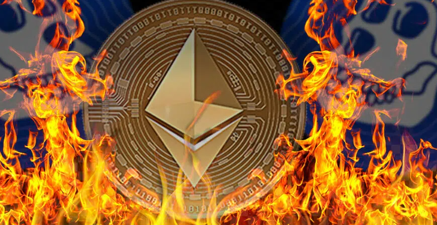 Incendio en Ethereum: 70 mil ETH quemados por ventas del metaverso de Bored Ape