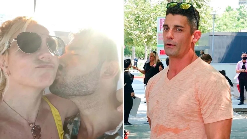 El momento en que el ex esposo de Britney Spears irrumpió en la boda de la cantante con Sam Asghari