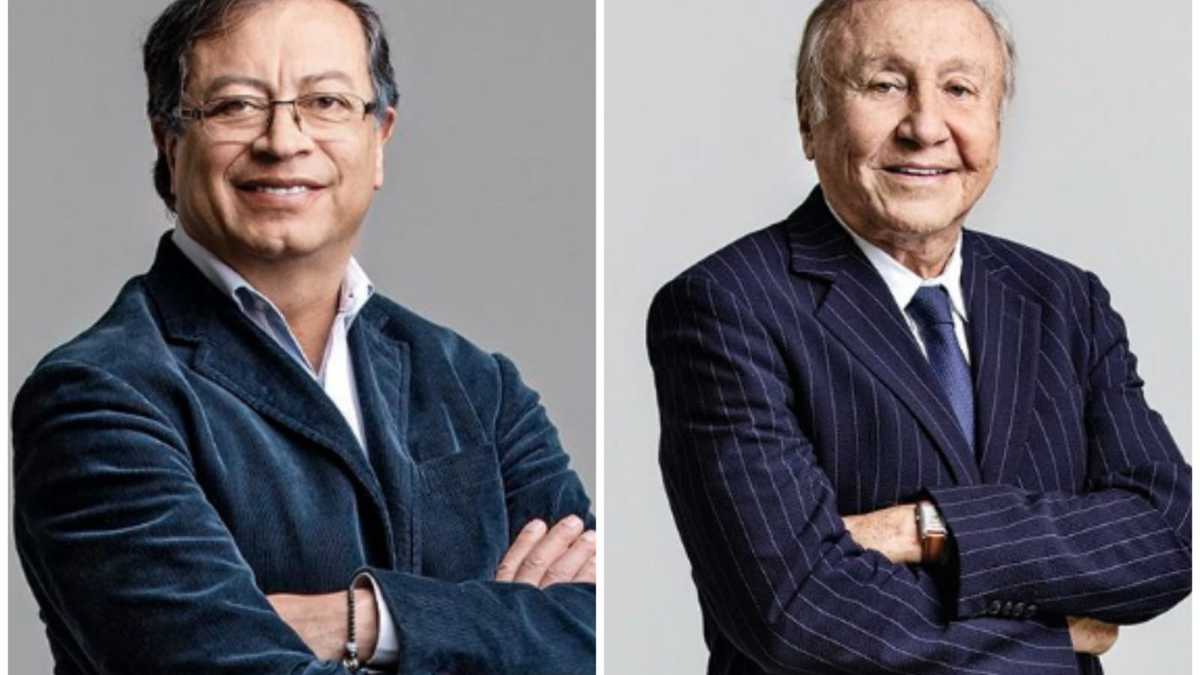 Se aprieta la carrera presidencial: Gustavo Petro con 44,9% y Rodolfo Hernández con 41%, según reciente sondeo