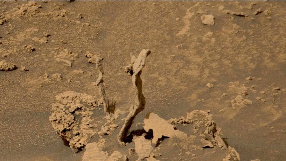 Los misteriosos “árboles” que ha captado el rover Curiosity en Marte tienen explicación