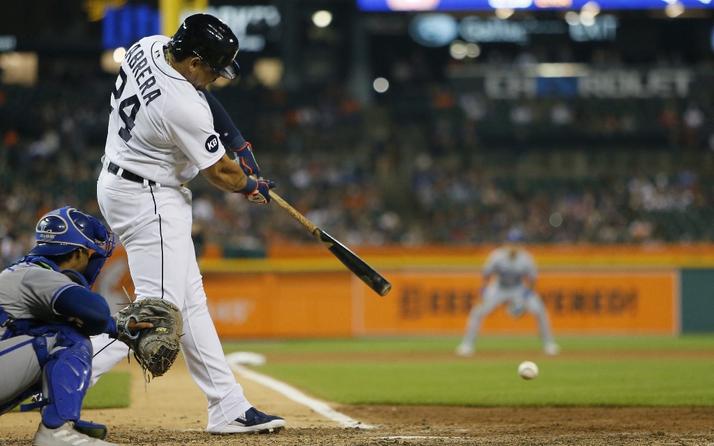 ¡Otro récord! Miguel Cabrera alcanzó el puesto 25 entre bateadores con más hits en la MLB