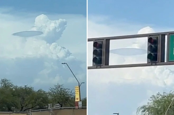 ¿Nave nodriza en Arizona? Alucinan con la silueta de un Ovni y esta es la verdad tras los VIDEOS virales