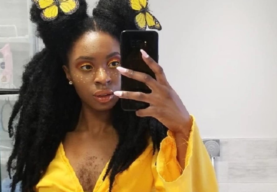 Esther Calixte-Bea, la joven artista canadiense que luce con orgullo sus pelos en el pecho (FOTOS)