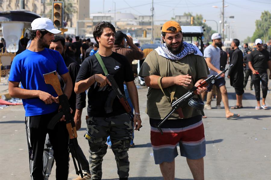 Las fuerzas de seguridad iraquíes levantan el toque de queda en todo Irak