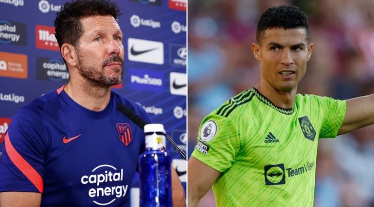 La insólita respuesta de Simeone por los rumores sobre Cristiano Ronaldo al Atlético de Madrid