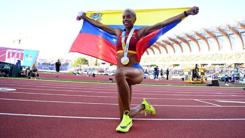 Yulimar Rojas buscará este #26Ago un salto a la final de la Liga Diamante