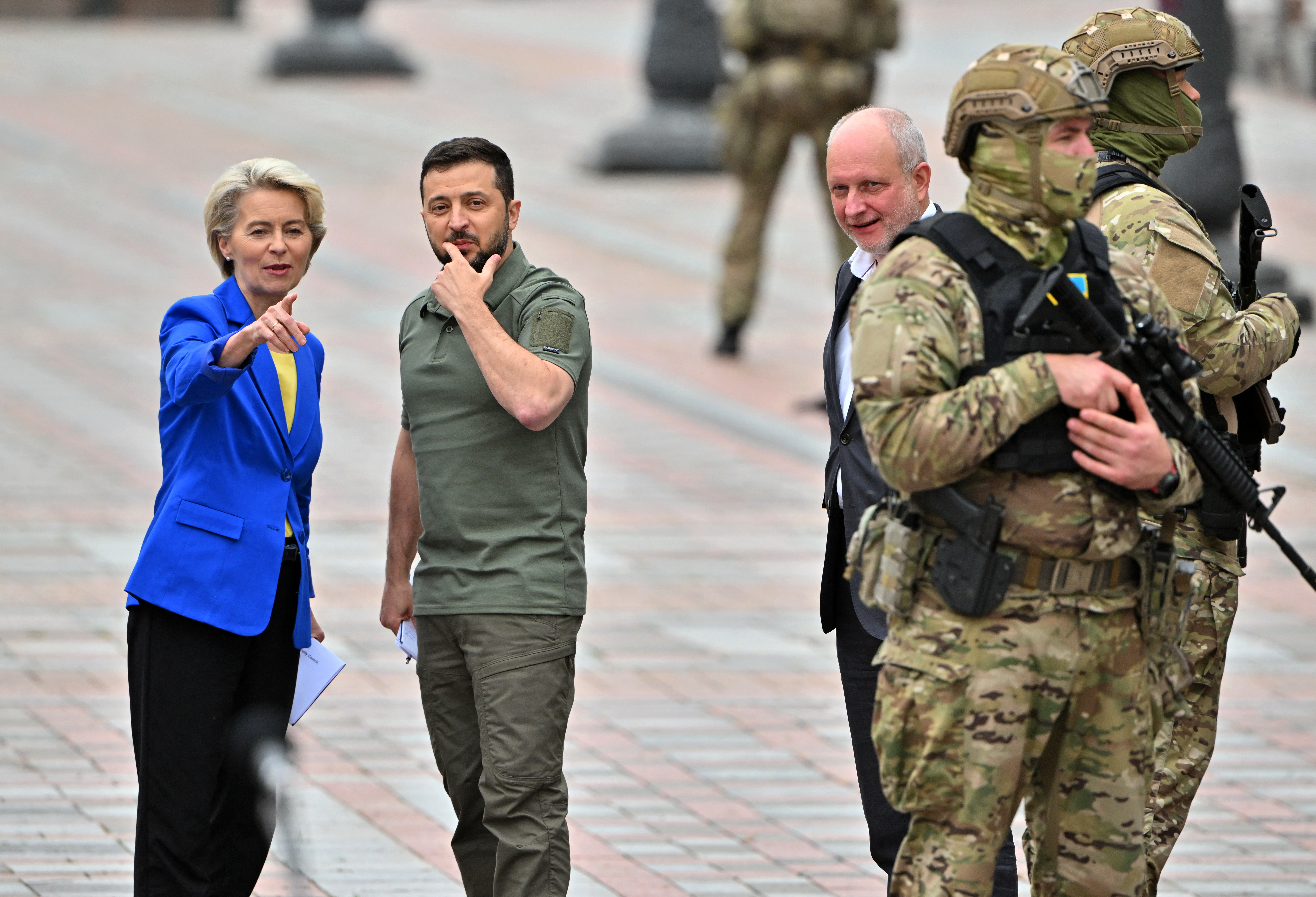 Von der Leyen afirmó que la Unión Europea apoyará a Ucrania “el tiempo que sea necesario”