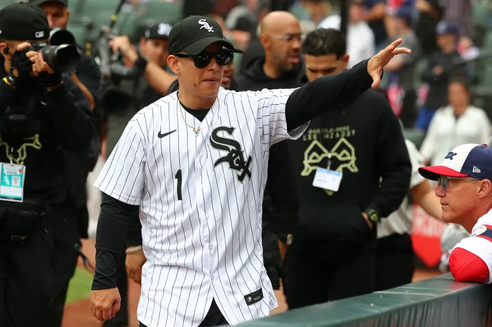 Daddy Yankee compartió a lo grande con Medias Blancas de Chicago (VIDEO)