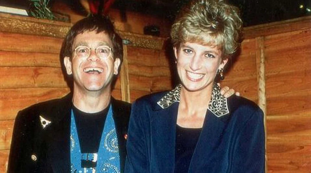 Lady Di y Elton John, historia de una amistad inquebrantable que casi se rompe por un libro