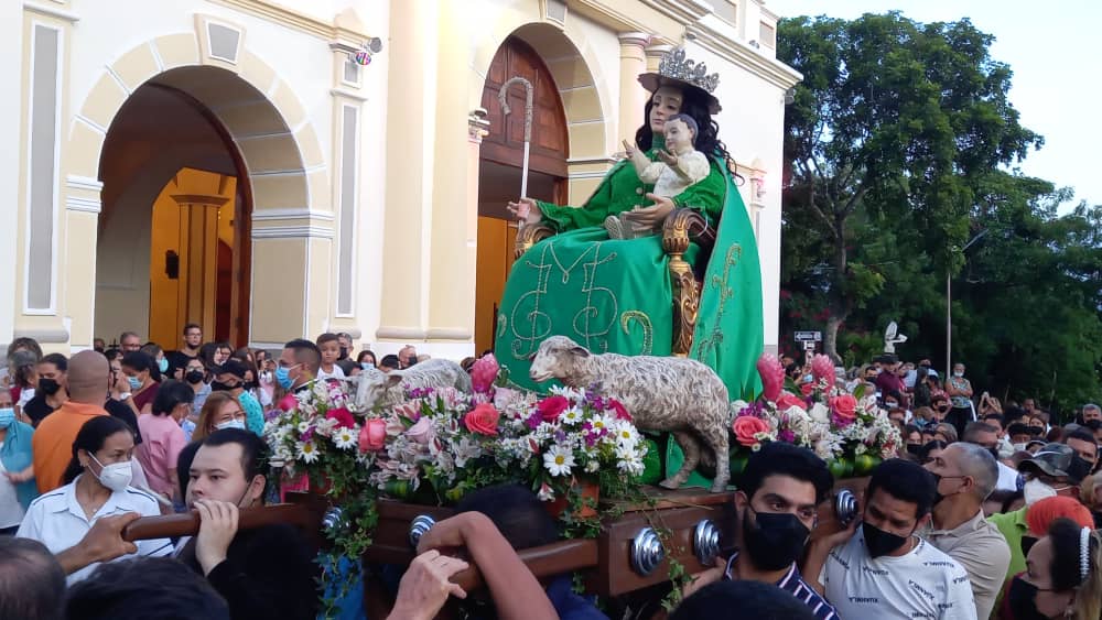 La Divina Pastora volverá a caminar junto a los barquisimetanos tras dos años de pausa por la pandemia