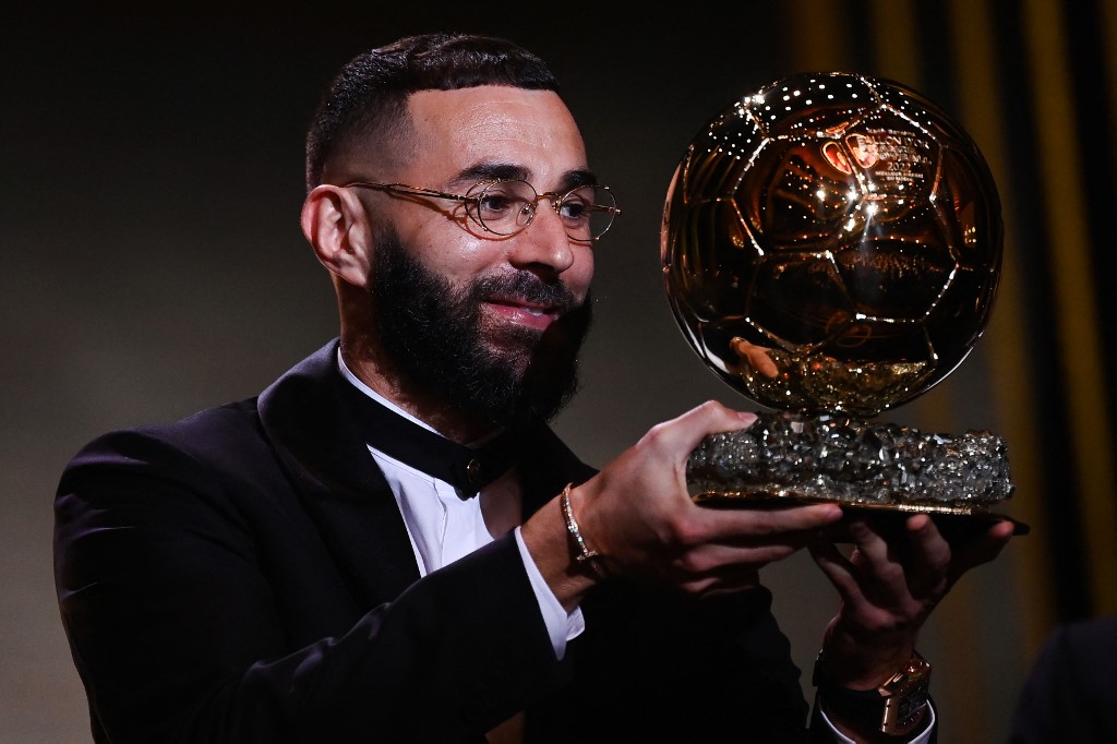 Karim Benzema gana el Balón de Oro 2022