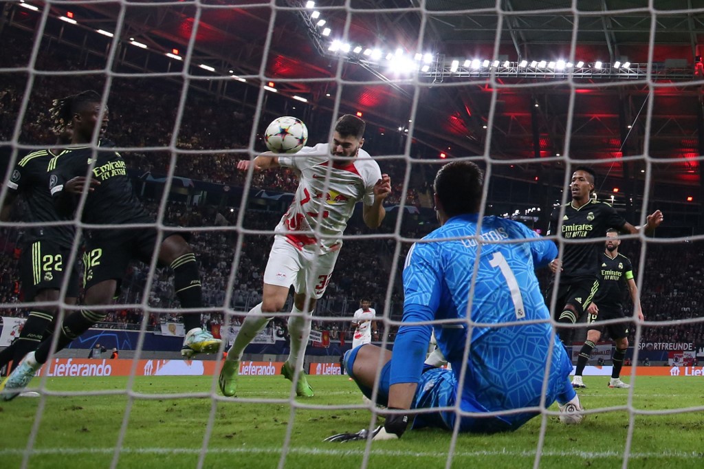 Real Madrid encajó su primera e inesperada derrota en Champions ante Leipzig