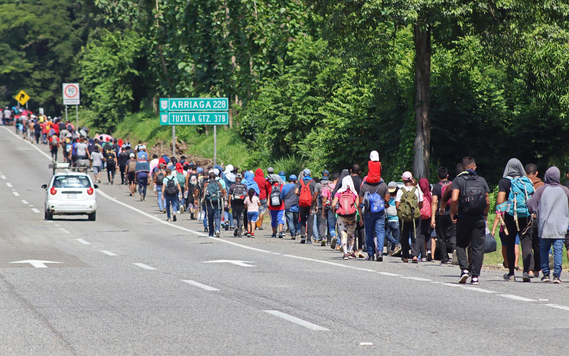 Venezolanos, entre los mayores solicitantes de refugio en México durante primer trimestre de 2023