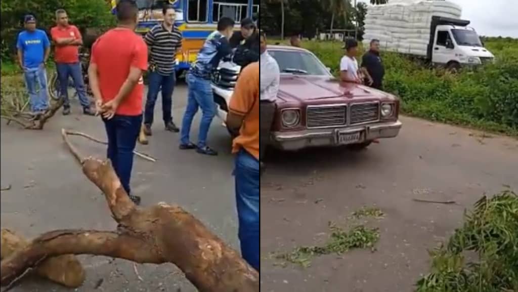 “Aquí hay gente que va al médico”: Denuncian cierre de la troncal 6 de Machiques-Colón en Maracaibo este #26Oct (VIDEO)