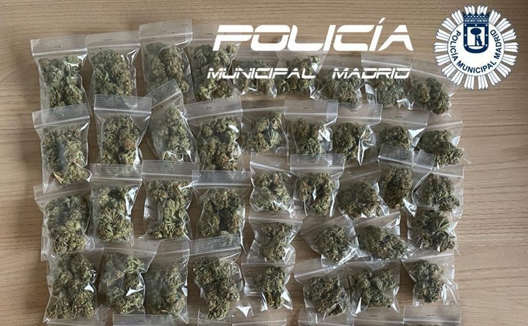 Agarraron a venezolano por vender marihuana en moto a través de una aplicación en España