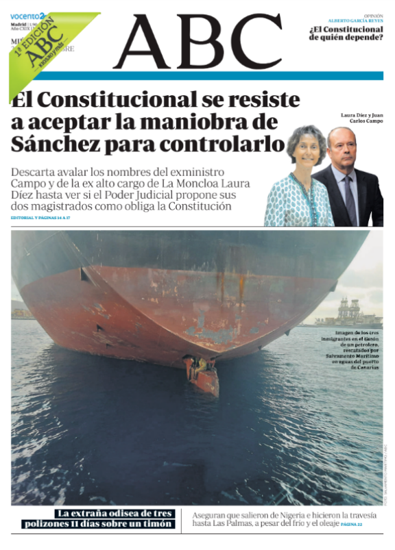 Portadas de la prensa internacional de este miércoles 30 de noviembre de 2022