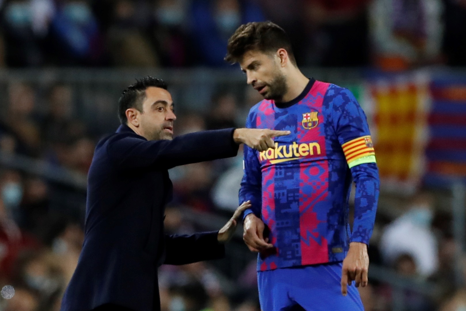 Las palabras de Xavi Hernández tras el anuncio de retirada de Gerard Piqué