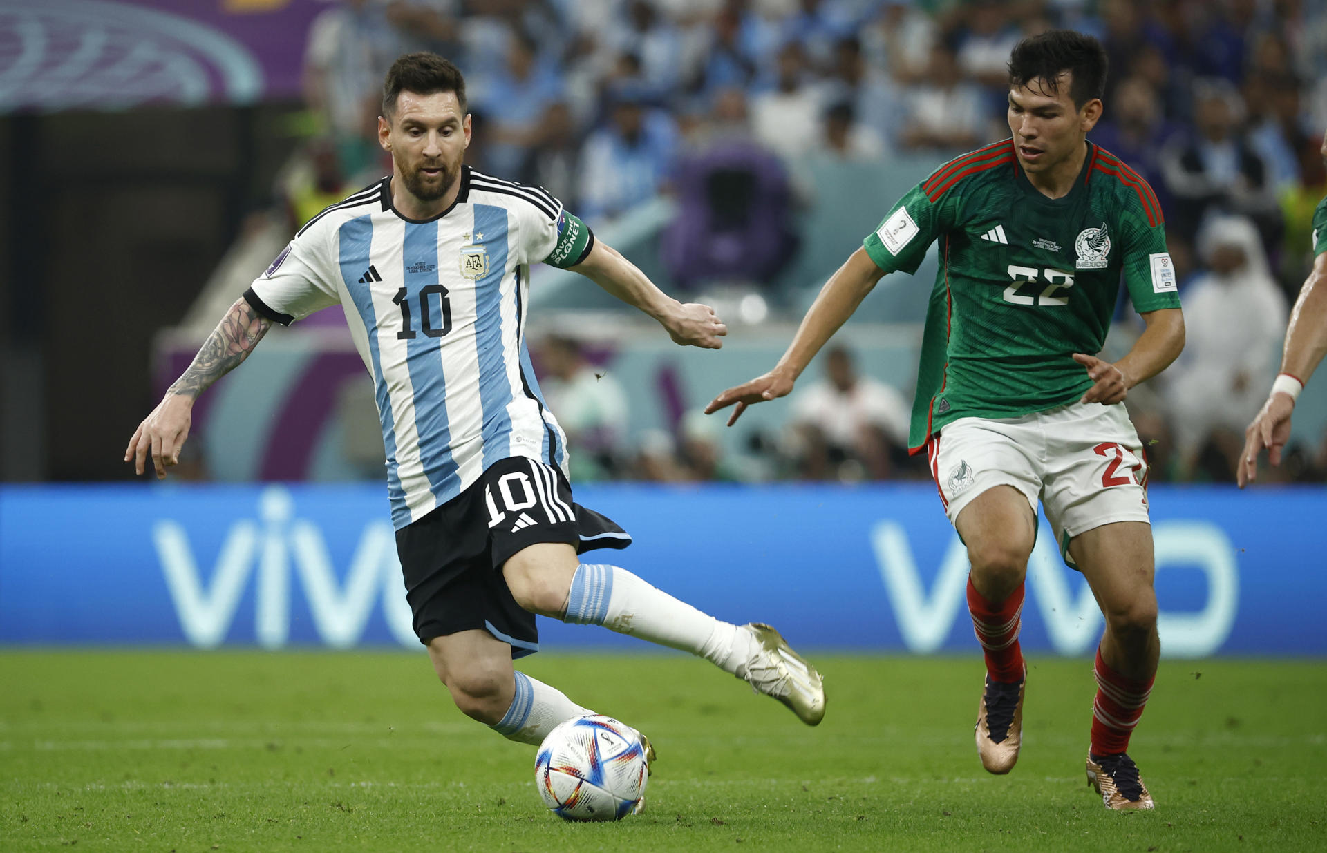 En el mismo partido, Messi igualó a Maradona en tres impresionantes récords