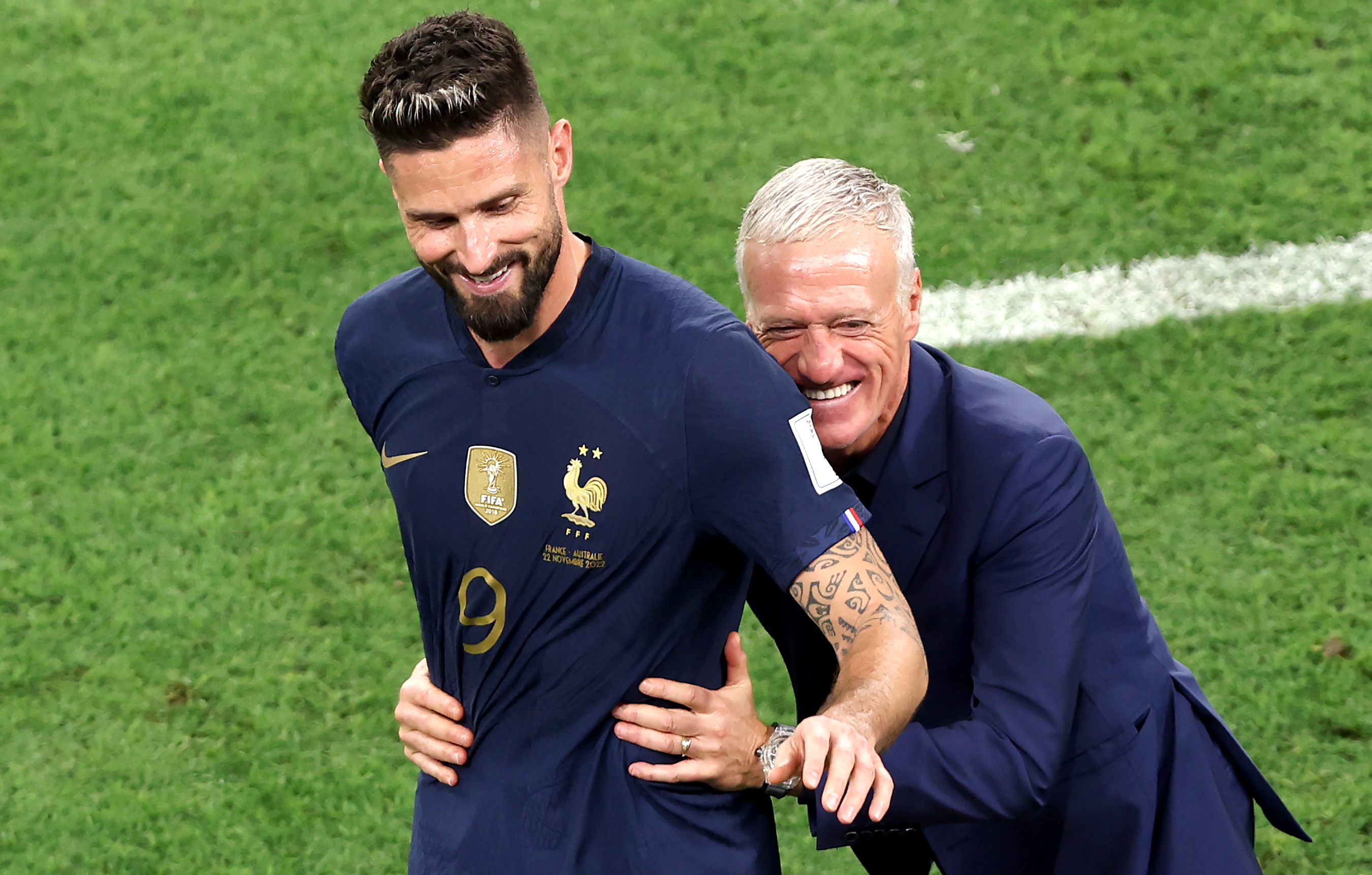 Giroud igualó marca histórica de Henry con la selección de Francia