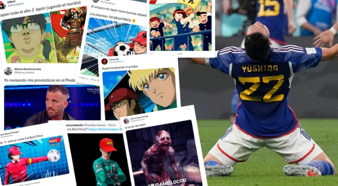 Cayó Alemania frente a Japón y los MEMES no faltaron: Desde Godzilla hasta los Supercampeones