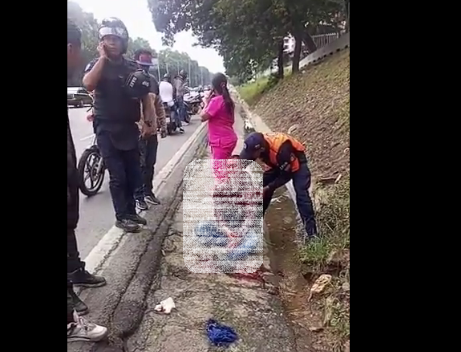 Falleció en el hospital hombre que fue lanzado por ladrones mientras robaban un autobús hacia Los Teques