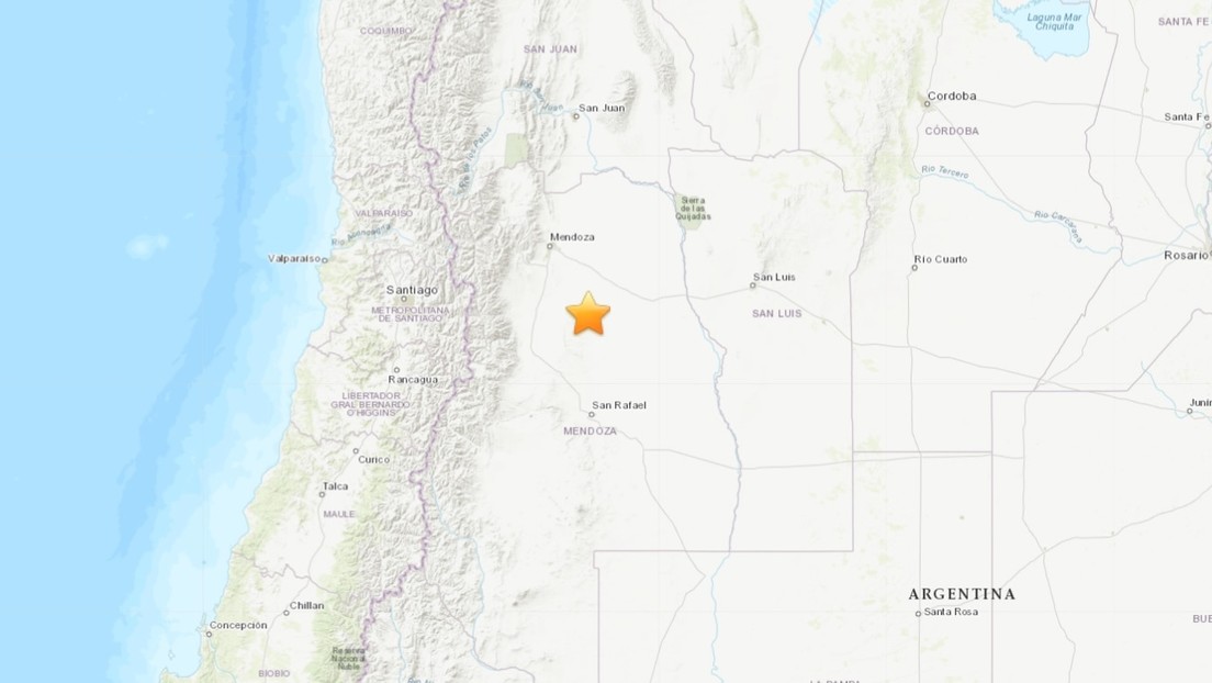 Sismo de 5,4 sacude la provincia de Mendoza en Argentina