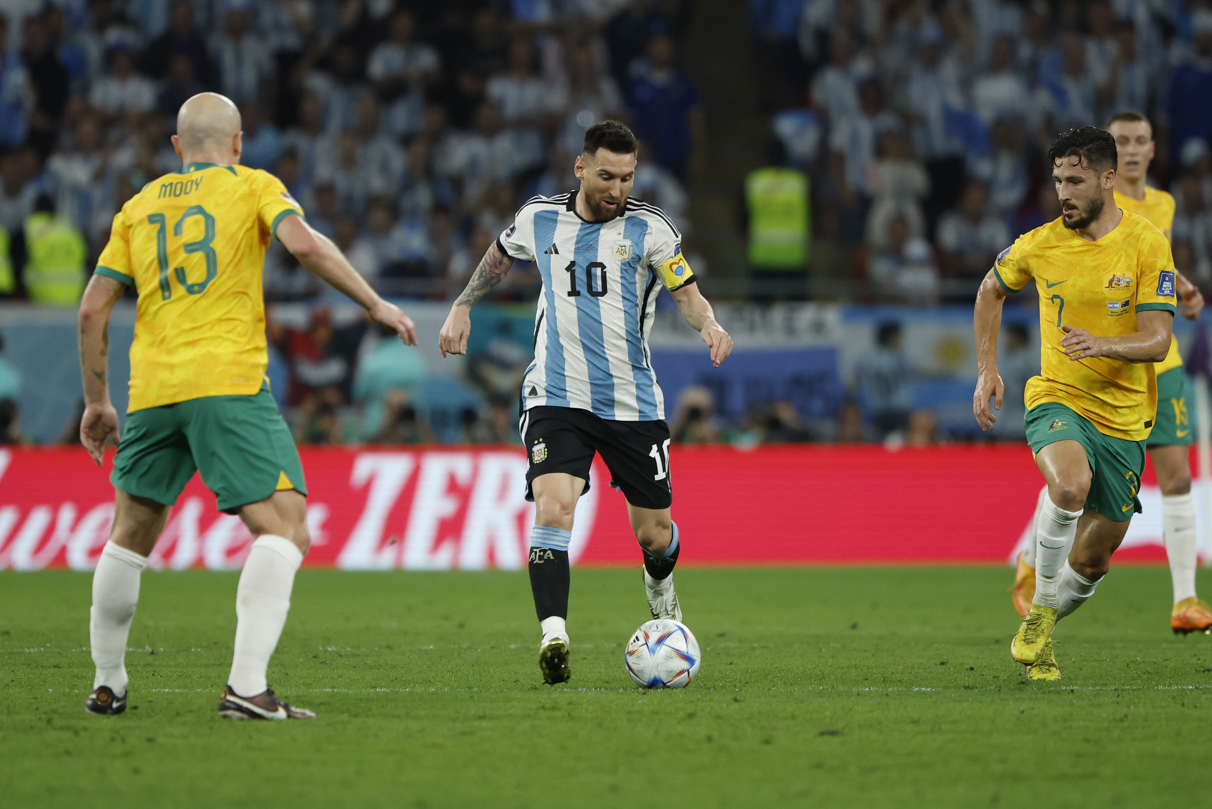 “Feliz por dar un pasito más”, dice Messi tras avanzar a cuartos del Mundial