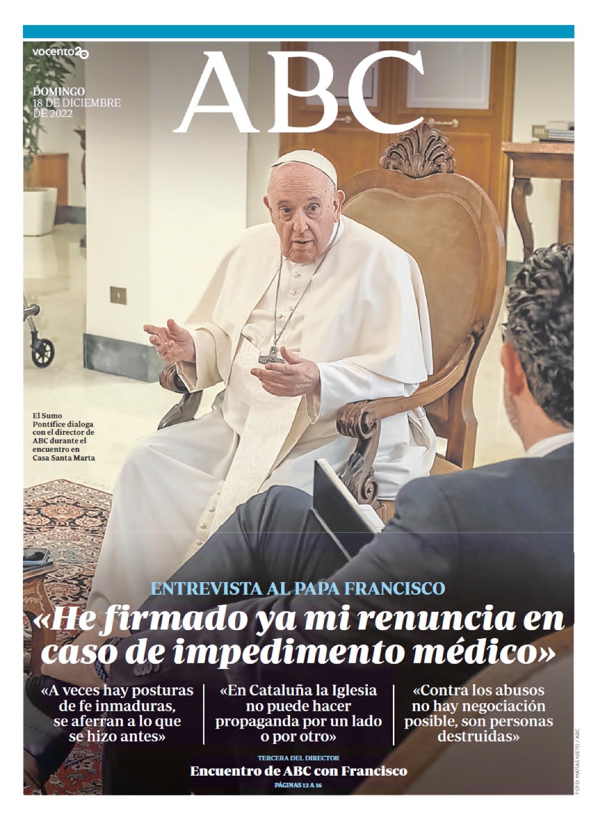 Portadas de la prensa internacional de este domingo 18 de diciembre de 2022