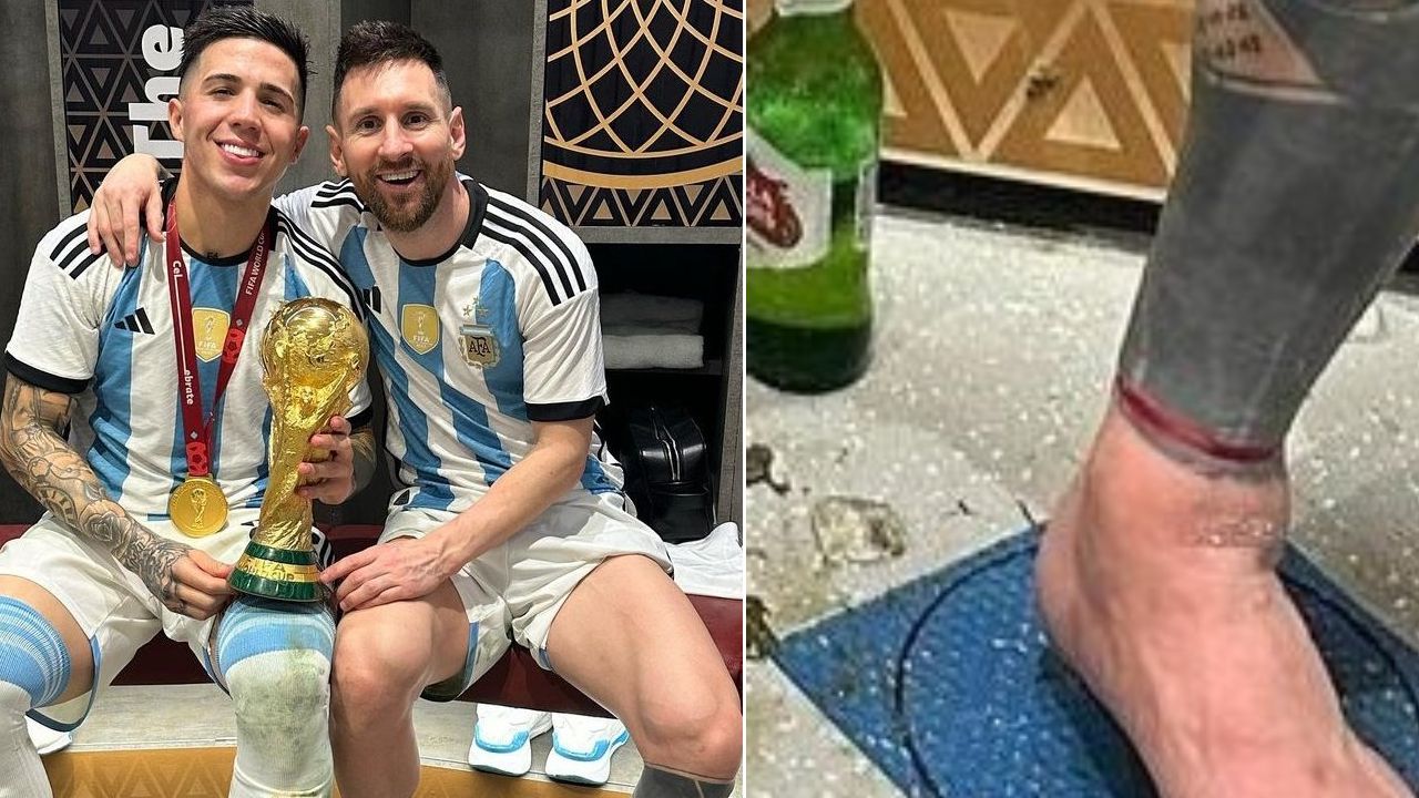 Messi anuló la mala suerte: la historia de la cinta roja que le regalaron en 2018 y usó hasta Qatar 2022