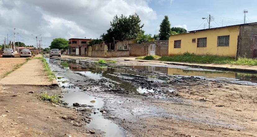 Más de 200 niños están “pasando las de Caín” por una cloaca en una comunidad de Puerto Ordaz