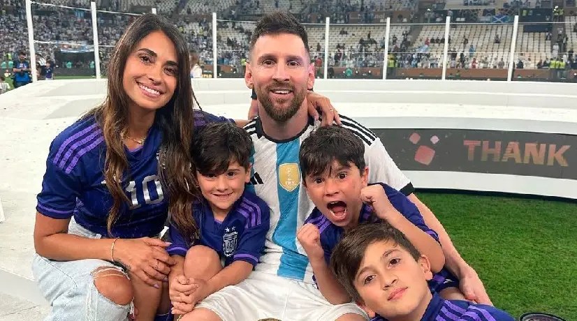 ¿El futuro en buenas manos? El video de Mateo Messi que muestra que heredó el talento de su papá