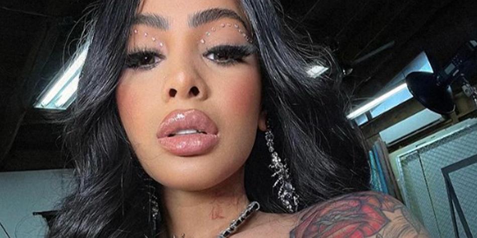 Yailin “la más viral” publicó la primera imagen del rostro de su bebé con Anuel