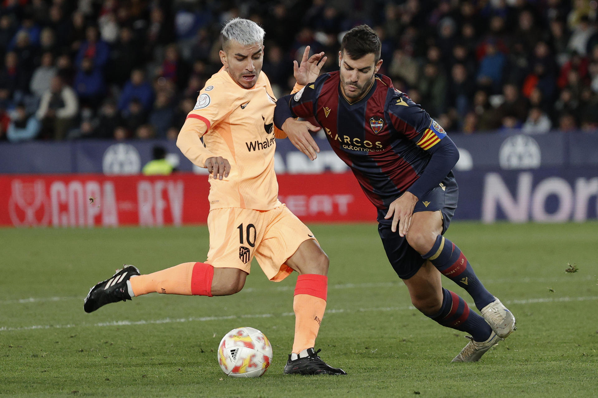 Atlético de Madrid se metió en cuartos de Copa del Rey