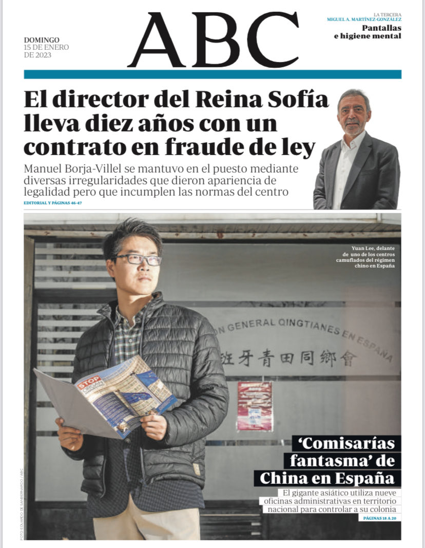 Portadas de la prensa internacional de este domingo 15 de enero de 2023