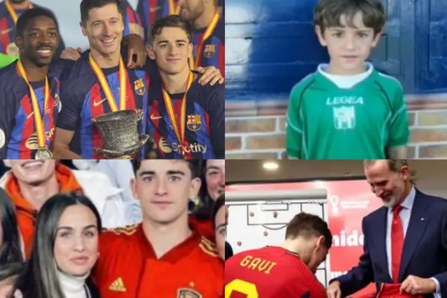 El “lío” de su madre con Piqué y presunto noviazgo con la princesa Leonor: todo sobre Gavi, la estrella de la Supercopa