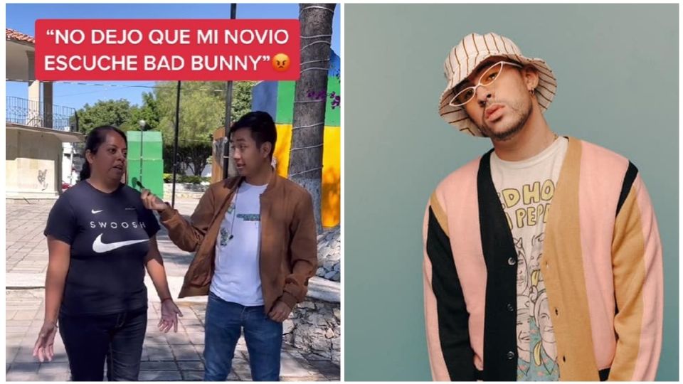 Celosa prohibió a su novio que escuche a Bad Bunny porque le motiva a ser infiel