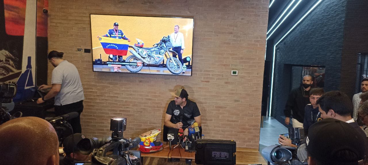 Nicolás Cardona y el Dakar 2023: “nunca pienso en tirar la toalla”