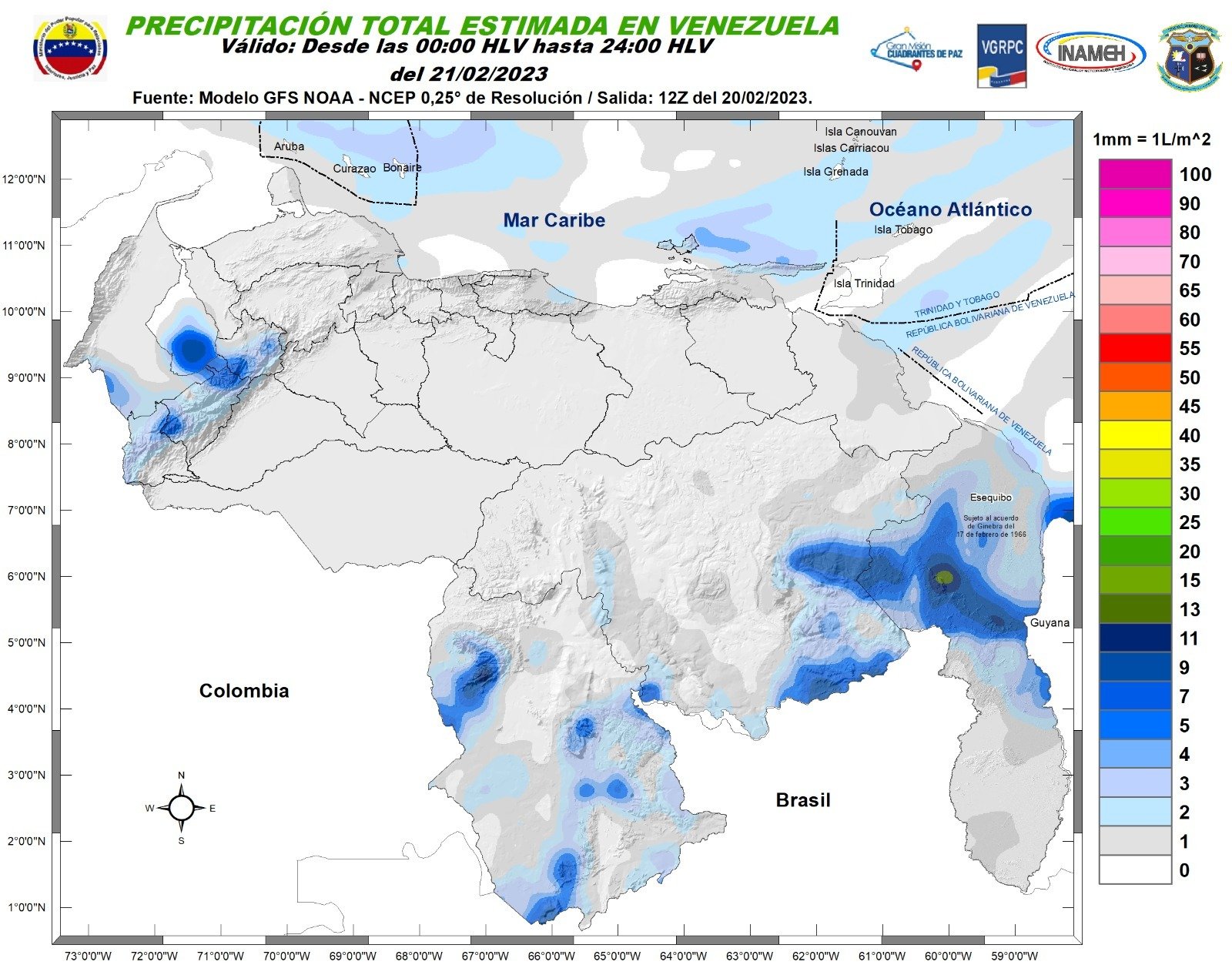 Inameh pronosticó cielo despejado en gran parte de Venezuela este #21Feb