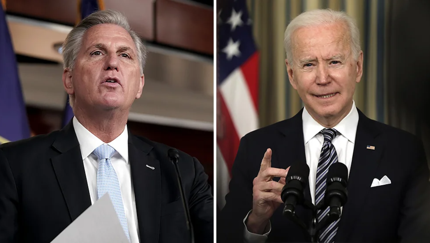 Expectativas bajas por el acuerdo sobre techo de deuda en reunión Biden-McCarthy (VIDEO)