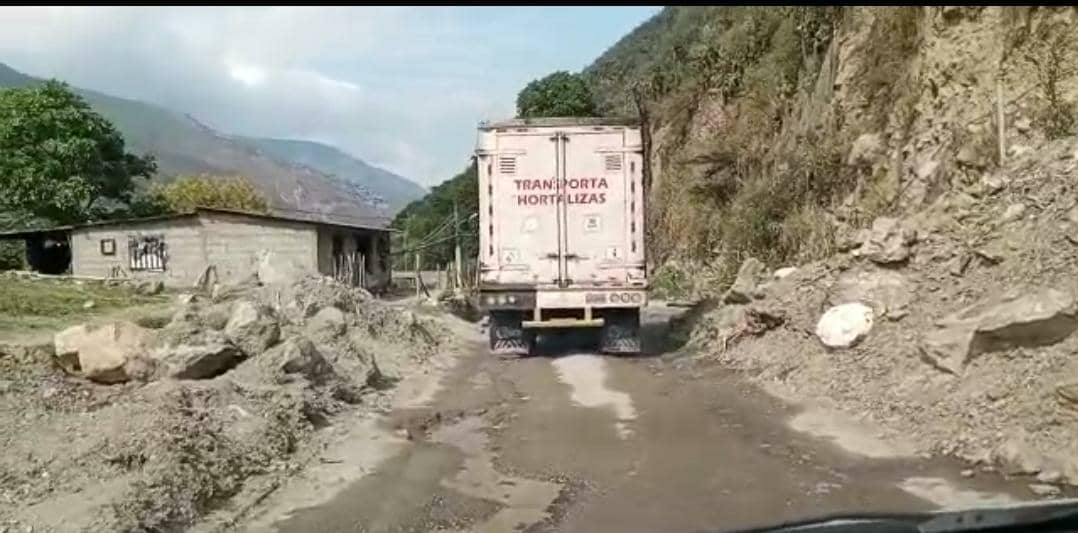 Carretera Mérida- Trujillo está “vuelta ñoña” y los gobernantes chavistas voltean pa´ otro lado