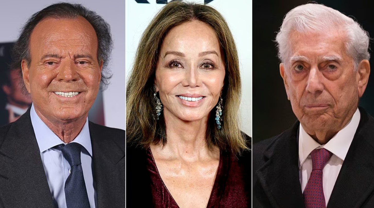 Julio Iglesias defendió a su exesposa Isabel Preysler y recriminó el comportamiento de Vargas Llosa tras la ruptura