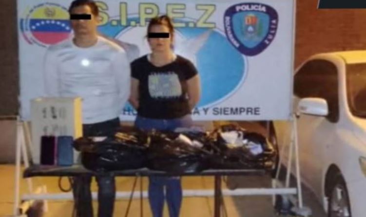 Detuvieron a una pareja que llevaba 85 millones de bolívares dentro de su carro en Sabaneta