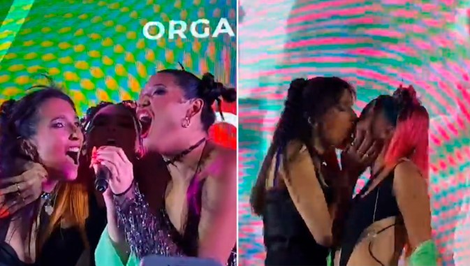 ¡Internet no olvida! Comunidad 2.0 revive el beso lésbico de Belinda