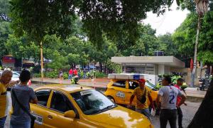 Explosión en un parque de Cúcuta dejó una persona fallecida