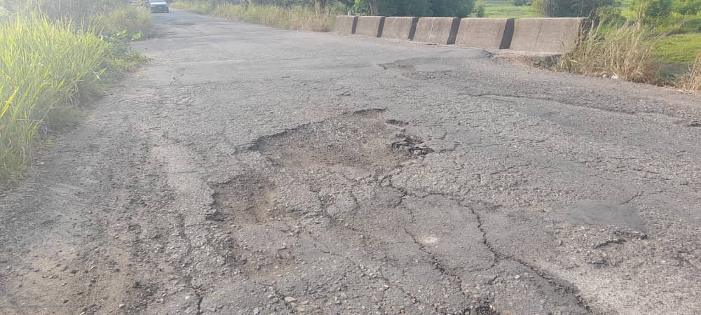 En ruinas carretera que comunica Apure con los estados Táchira y Barinas