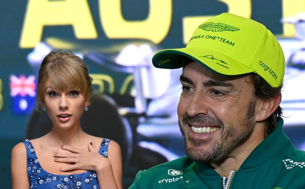 La reacción de Fernando Alonso cuando le preguntaron por los rumores de romance con Taylor Swift