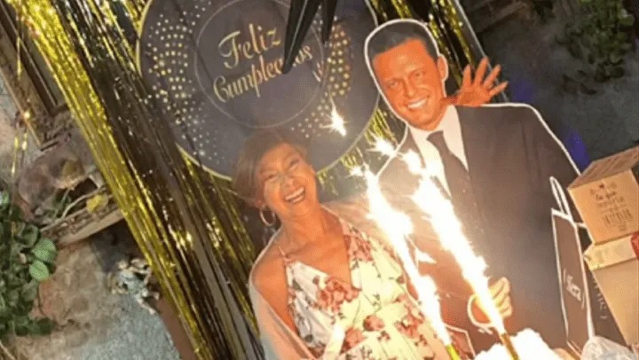 VIDEO: Organizó cumpleaños temático de Luis Miguel a su mamá y el festejo se volvió VIRAL