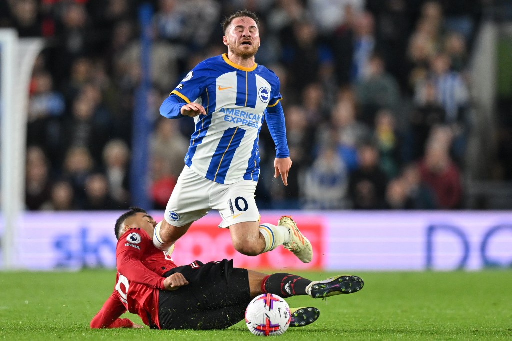 Alexis Mac Allister sentenció la derrota del Manchester United al minuto 98