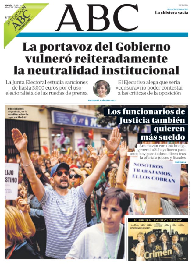 Portadas de la prensa internacional de este viernes 5 de mayo de 2023